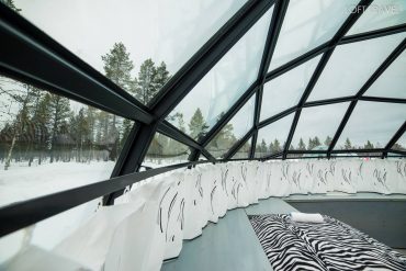 ภายใน ห้องโรงแรม Glass Igloo Loft Travel