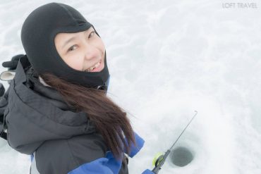 ตกปลาน้ำแข็ง Ice Fishing ประเทศฟินแลนด์ Loft Travel